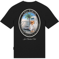 Baron Filou Heren T-shirt Zwart CLXVIII Backprint