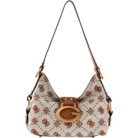 Guess Dames Tas Bruin HWJB93-08720/COL Camden Mini Shoulder Bag