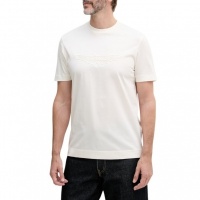 Boss Heren T-Shirt Wit 50559765/118 C Taut Am