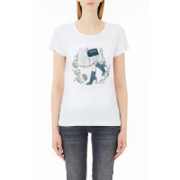 Liu Jo Dames T-shirt Wit MF3272J6409/Q9866