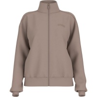 Guess Dames Vest Bruin V5BQ15KCX22/G1K8 Octavia High Neck Full-Zip Swe