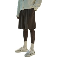 The Couture Club Heren Korte Broek Bruin TCCM3086 Smart Bermuda