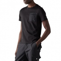 Moose Knuckles Heren T-shirt Zwart M15MT733/292 Dalon Tee