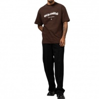 Equalite Heren T-shirt Bruin EQ.25.8.6.30/140 Celeste Boxy Tee