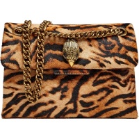 Kurt Geiger Dames Tas Bruin 5017346189 Mini Kensington