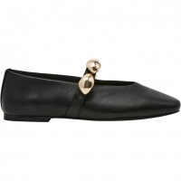 Steve Madden Dames Ballerina Zwart SM11005437/017 Poppin