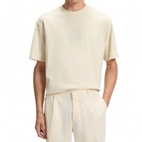 Boss Heren T-Shirt Wit 50549112/131 C-Tames