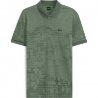 Boss Heren Polo Groen 50548325/358 PL_Clash PLKT