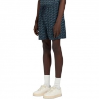 Moose Knuckles Heren Korte Broek Blauw M15MR756H/1178 Hide And Swim Short