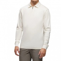 Tria d'Oro Heren Polo Wit LSP/OFFW Longsleeve
