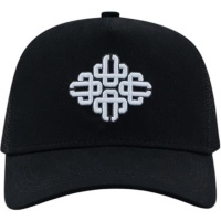 The Couture Club Heren Cap Zwart TCCM3393 Emblem