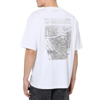Boss Heren T-Shirt Wit 50556032/100 Te Citylights