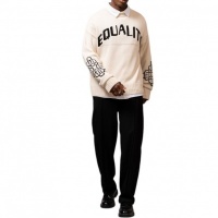 Equalite Heren Trui Wit EQ.25.8.5.5/110 Ava Knit Sweater