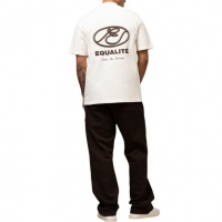 Equalite Heren T-shirt Wit EQ.25.8.6.29/110 Arid Oversized Tee