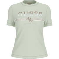 Guess Dames T-shirt Groen V6GI07-K2968/A89J Siena Ss Cn T-Shirt