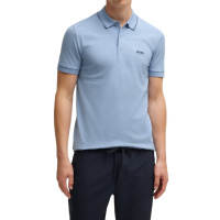 Boss Heren Polo Blauw 50506195/499 Paule 4 10258215 01