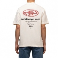 Equalite Heren T-shirt Wit EQ.25.1.6.6/110 Grit Oversized Tee