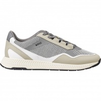 Boss Heren Sneakers Bruin 50568928/285 Titanium