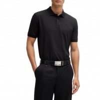 Boss Heren Polo Zwart 50468362/001 Pallas