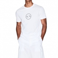 Armani Exchange Heren T-shirt Wit XM001853-AF10356/U0009