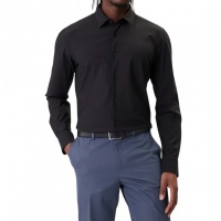 Boss Heren Overhemd Zwart 50555747/001 P Hank S K