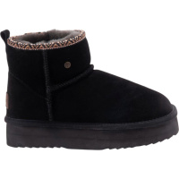 Warmbat Dames Laars Zwart WLY3719/99 Wallaby Plateau Tape