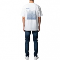 Moose Knuckles Heren T-shirt Wit M16MT734/891 Mindfold Tee