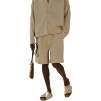 The Couture Club Heren Korte Broek Bruin TCCM3067 Textured Tailored