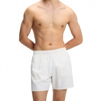 Boss Heren Korte Broek Wit 50561222/271 Tonal Logo