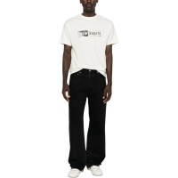 Palm Angels Heren T-Shirt Wit PAMAA003JR0040310 Vintage