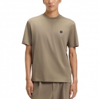 Boss Heren T-Shirt Bruin 50520298/245 C-Taut