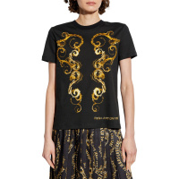 Versace Couture Dames T-shirt Zwart 77HAH6P3-JS424/G89