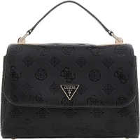 Guess Dames Tas Zwart HWPD7764200/Blo Tisha Top Handle Flap