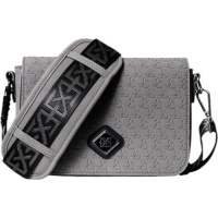 Xplct Heren Tas Grijs XPL-2507-21/60 Dicovery Bag Suede