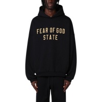 Fear Of God Heren Trui Zwart FW25/BLK Fleece Hoodie