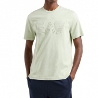 Armani Ea7 Heren T-shirt Groen 7M000149-AF14772/U9004