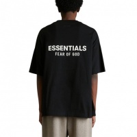 Fear Of God T-shirt Zwart BLK/WHT Tee