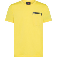 Peuterey Heren T-shirt Geel PEU5135/581 MANDERLY