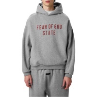 Fear Of God Heren Trui Grijs FW25/STG Fleece Hoodie
