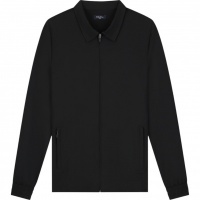 Tria D'Oro Heren Jas Zwart Tracksuit Jacket Collar