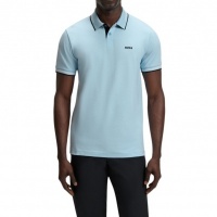 Boss Heren Polo Blauw 50506193/455 Paul
