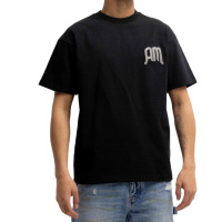 Amicci Heren T-shirt Zwart AM048/BLA Onesta