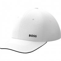 Boss Heren Cap Wit 50519219/101 Cap-Bold 10261155 01