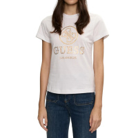 Guess Dames T-Shirt Wit V4BI00-I3Z14/G011 STACIE SS T-SHIRT