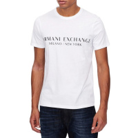 Armani Exchange Heren T-Shirt Wit 8NZT72-Z8H4Z/1100