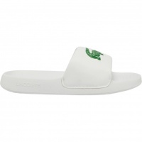 Lacoste Heren Slipper Wit CMA0021/082 SERVE SLIDE