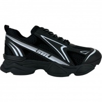 Steve Madden Heren Sneakers Zwart SM12000842/001 Speedometer