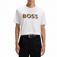 Boss Heren T-shirt Wit 50551902/100 Thompson