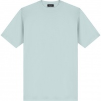 Tria D'oro Heren T-Shirt Blauw Slim Fit T-Shirt