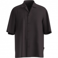 Boss Heren Overhemd Bruin 50561449/207 P Lars Camp